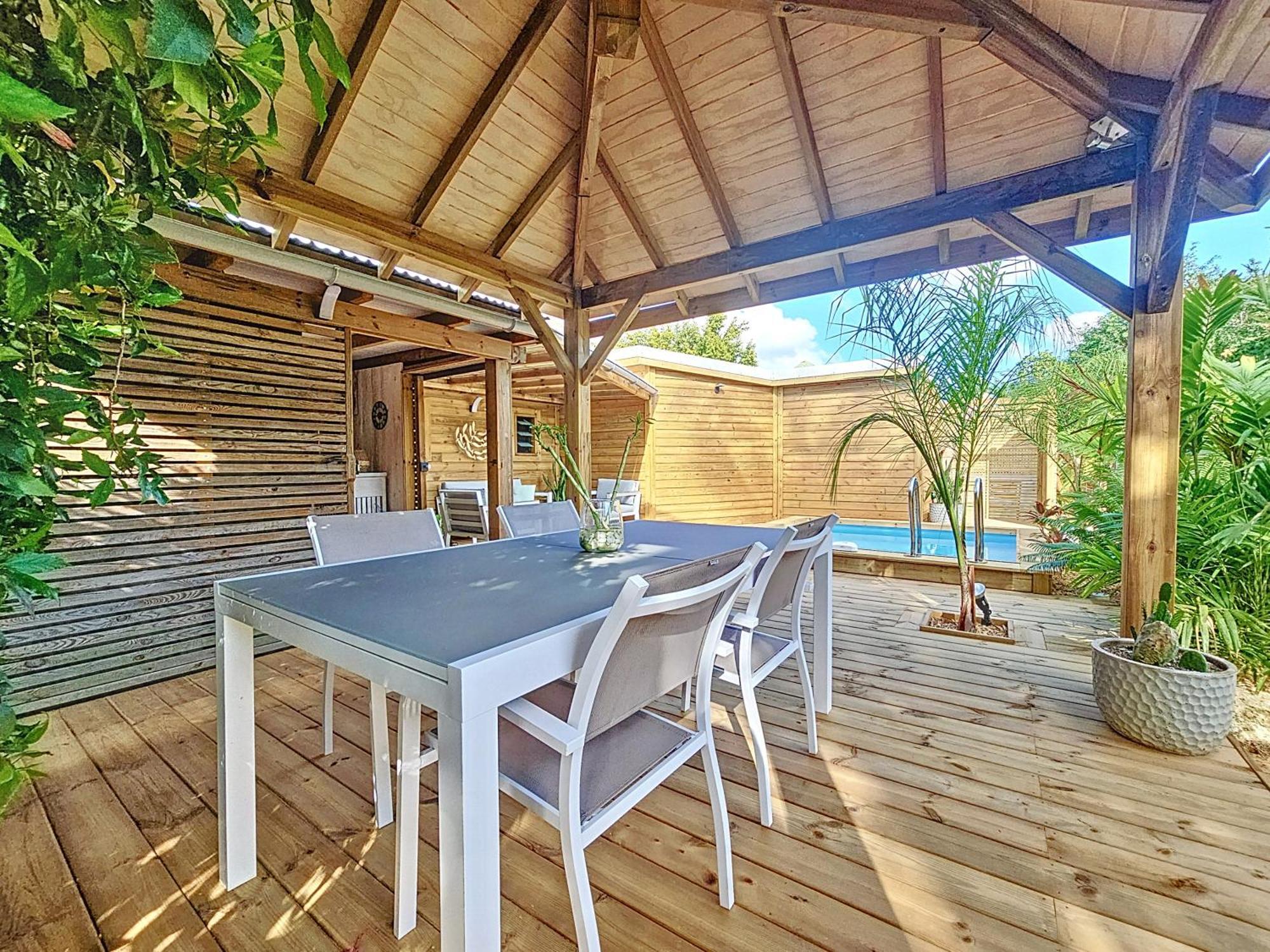 Villa L'Anjou Creole A Sainte Anne En Guadeloupe Avec Piscine Privee Et 2 Chambres Pour 4 Personnes 외부 사진